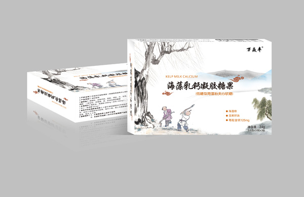 萬焱豐海藻乳鈣凝膠糖果1