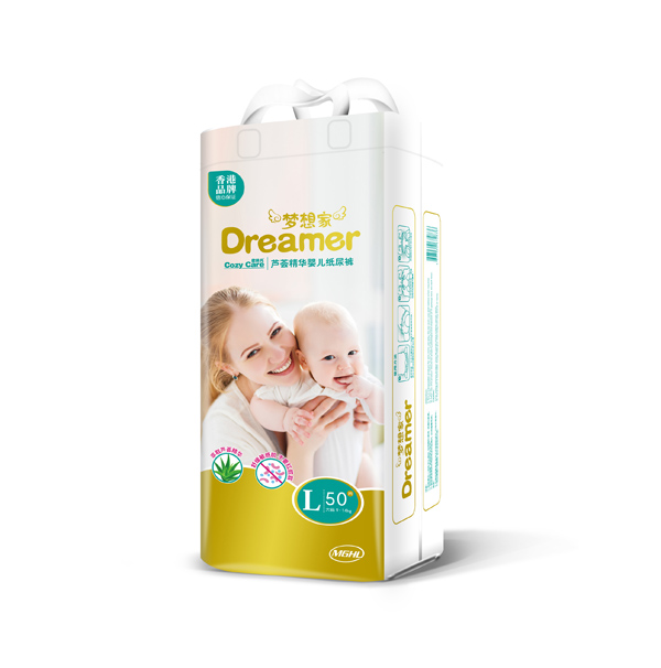 柔非凡夢想家蘆薈精華嬰兒紙尿褲L50
