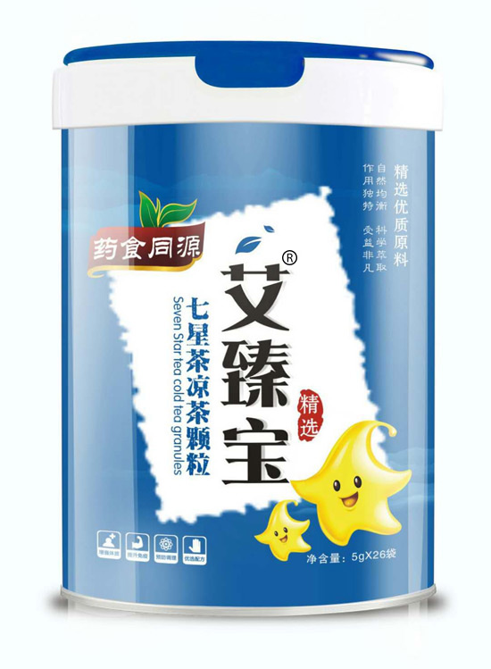 艾臻寶七星茶涼茶顆粒