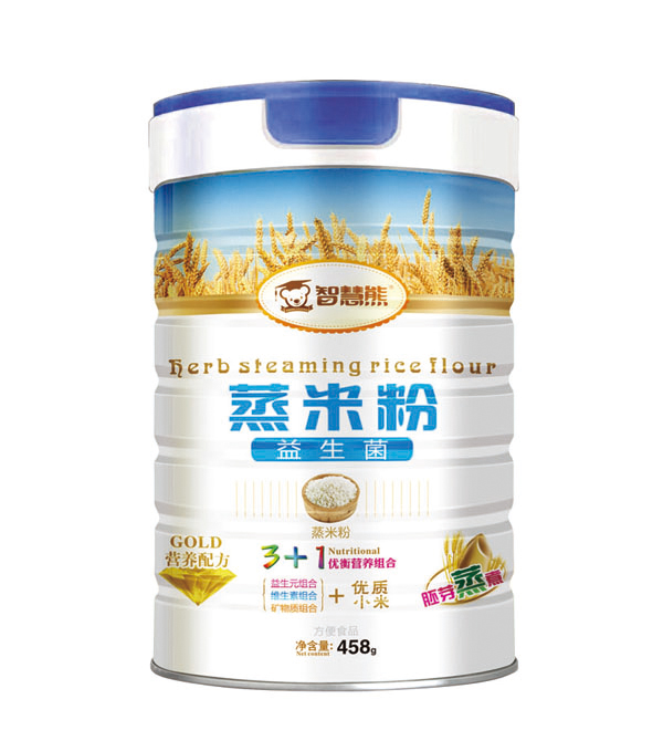 智慧熊蒸米粉-益生菌 聽(tīng)裝