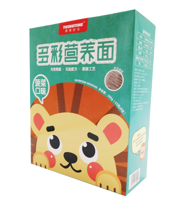 育英時(shí)光多彩營(yíng)養(yǎng)面 菠菜口味