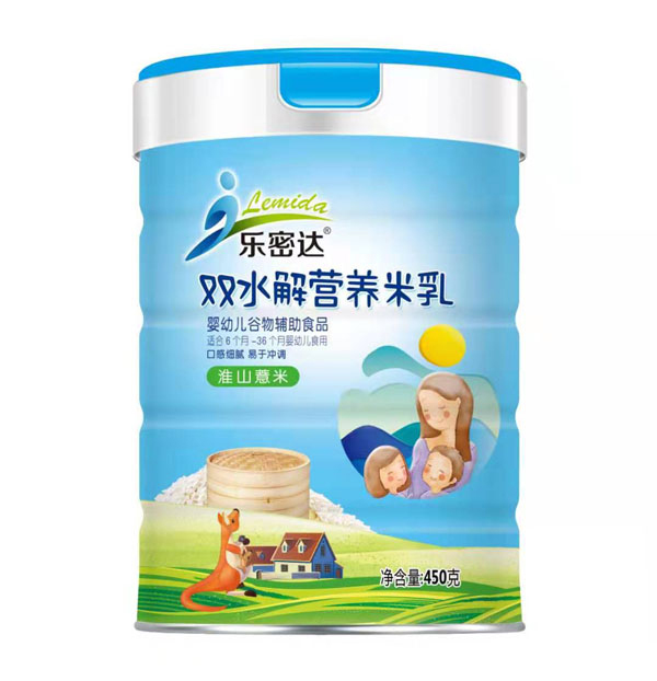 樂(lè)密達(dá)雙水解營(yíng)養(yǎng)米乳-淮山薏米