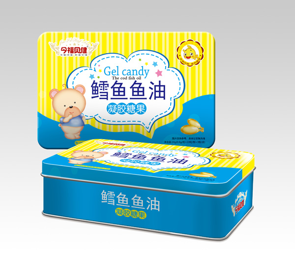 今福貝健鱈魚魚油凝膠糖果