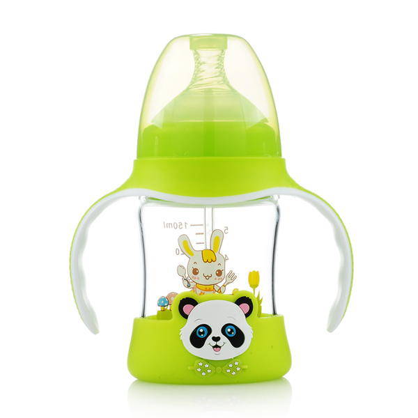 媽咪王子防摔晶鉆玻璃雙色寬口奶瓶150ml 綠色.jpg 媽咪王子防摔晶鉆玻璃雙色寬口奶瓶150ml 綠色.jpg