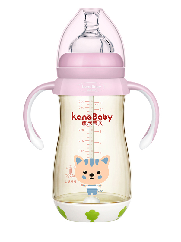 康尼寶貝PPSU奶瓶--條紋貓320ml.jpg 康尼寶貝PPSU奶瓶--條紋貓320ml.jpg