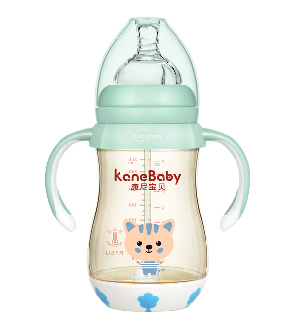 康尼寶貝PPSU奶瓶8204-綠色