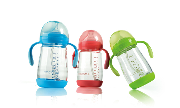 可可萌超寬口實感晶鉆奶瓶280ML