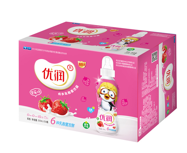 優(yōu)潤乳酸菌飲品 200m