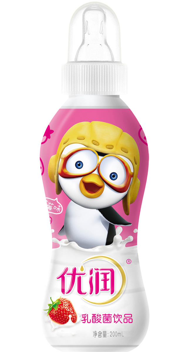 優(yōu)潤乳酸菌飲品 瓶裝藍色