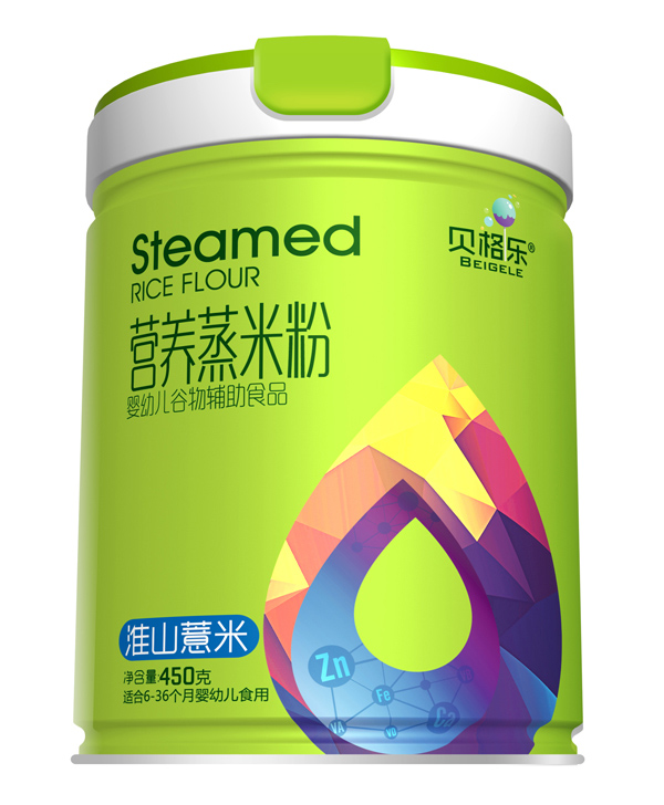 貝格樂營養(yǎng)蒸米粉-淮山薏米 聽裝