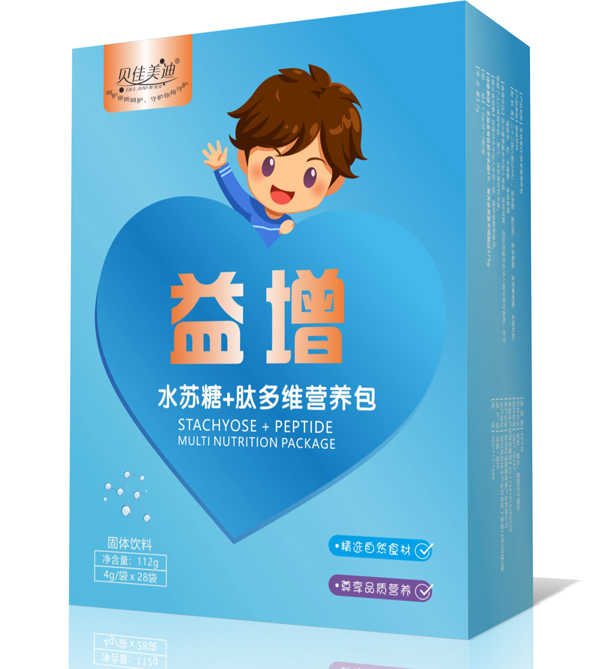 貝佳美迪益增水蘇糖+肽多維營養(yǎng)包