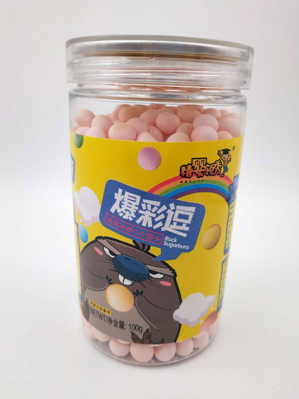 精嬰領秀爆彩逗草莓冰糖小饅頭