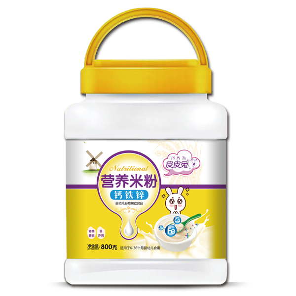 皮皮兔營養(yǎng)米粉-鈣鐵鋅800g