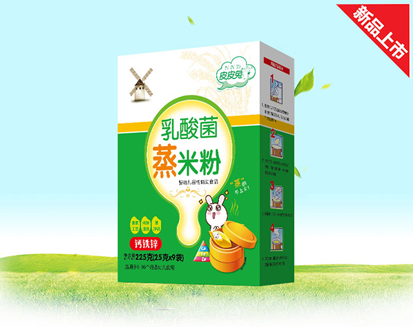 皮皮兔乳酸菌蒸米粉-鈣鐵鋅