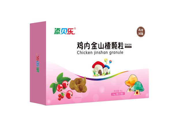 添貝樂雞內金山楂顆粒 橫版