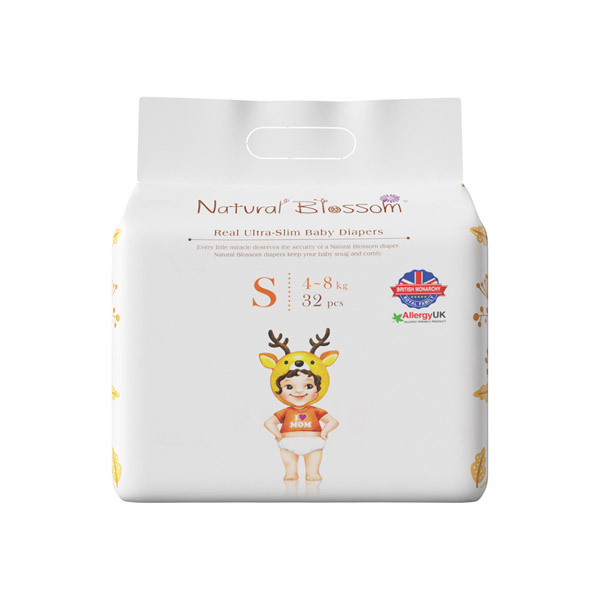 韓國自然花蕾嬰兒柔薄紙尿褲S32