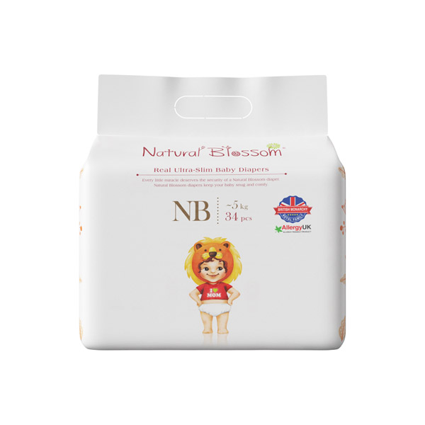 韓國自然花蕾嬰兒柔薄紙尿褲NB34