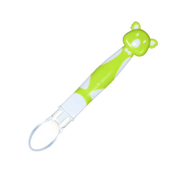 有貝硅膠勺子 8912-綠