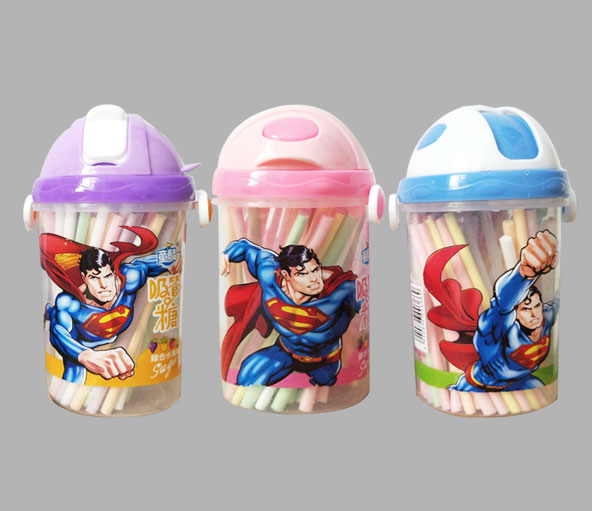 超人150克杯裝吸管糖.jpg 超人150克杯裝吸管糖.jpg
