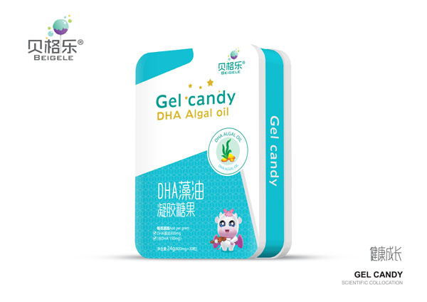 貝格樂DHA藻油凝膠糖果