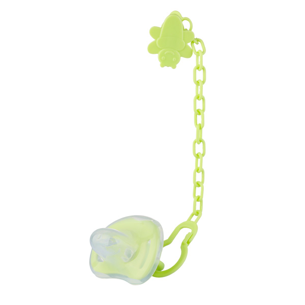 萌嘟嘟雙色硅膠安撫奶嘴(帶鏈條)綠色.jpg 萌嘟嘟雙色硅膠安撫奶嘴(帶鏈條)綠色.jpg