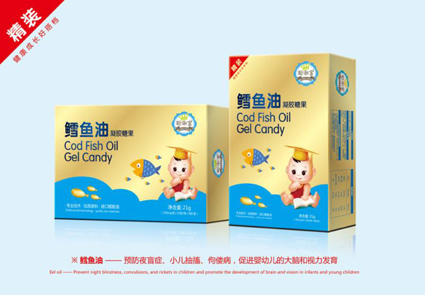 聰俐寶鱈魚(yú)油凝膠糖果