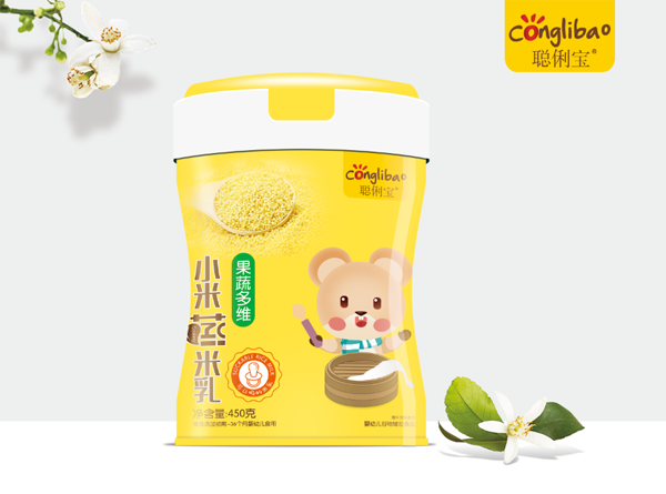 聰俐寶果蔬多維小米蒸米乳 聽(tīng)裝