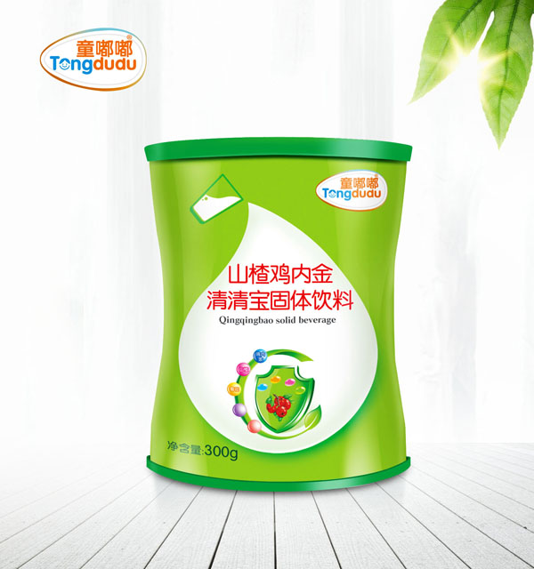 童嘟嘟山楂雞內(nèi)金清清寶固體飲料 鐵聽