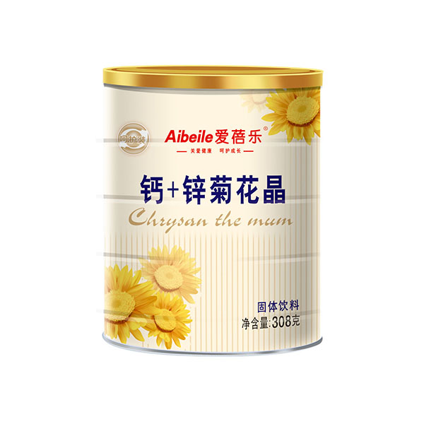 愛蓓樂鈣+鋅菊花晶308g