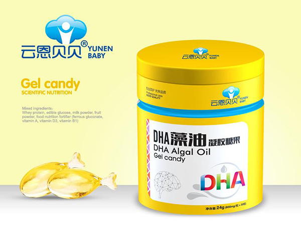 云恩貝貝DHA藻油凝膠糖果