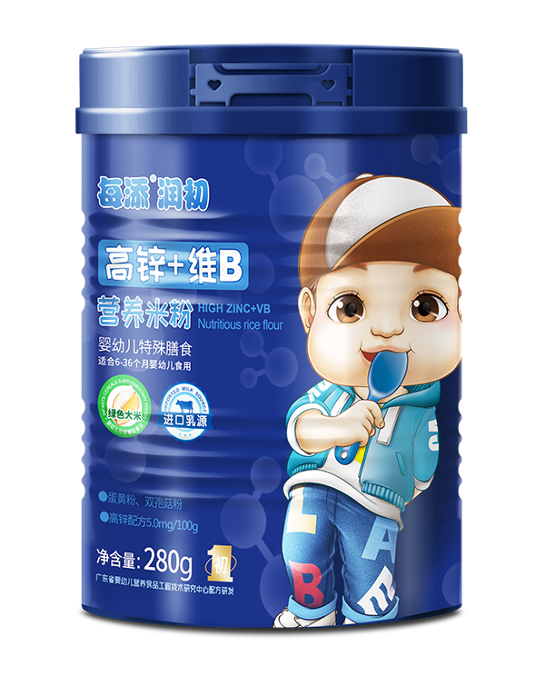 每添潤初營養(yǎng)米粉 高鋅+維B