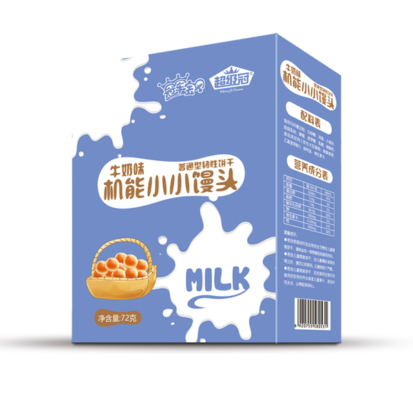 超級冠牛奶味機能小小饅頭