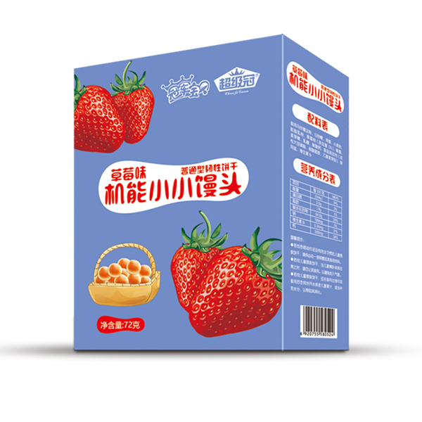 超級冠草莓味機能小小饅頭