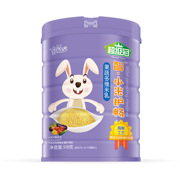 超級冠智護果蔬多維小米護暢米乳