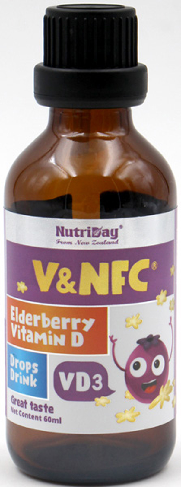 紐奇V&NFC接骨木莓維生素D滴液飲品60毫升.jpg 紐奇V&NFC接骨木莓維生素D滴液飲品60毫升.jpg