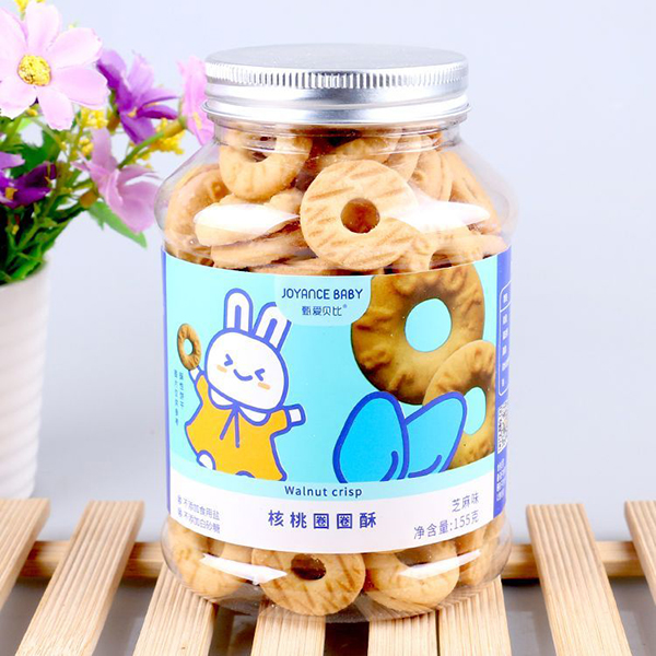 甄愛(ài)貝比核桃圈圈酥 芝麻味