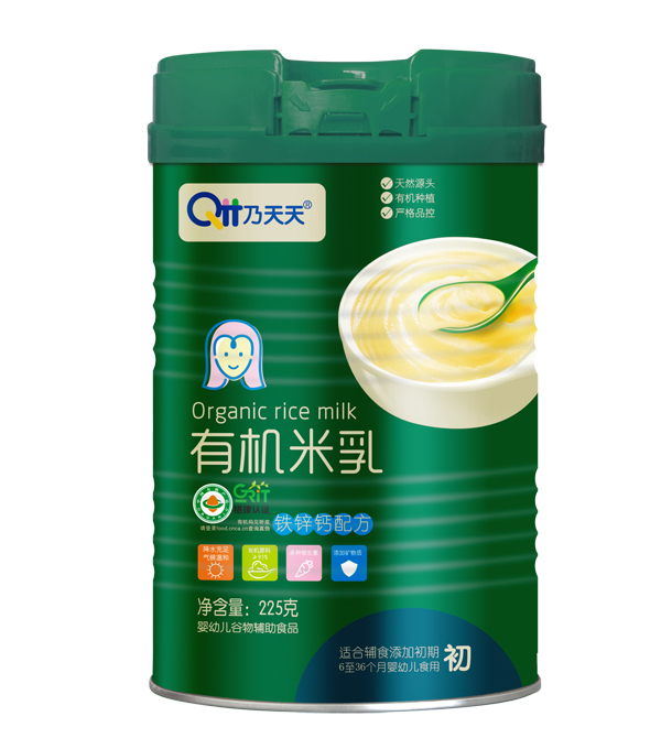 乃天天有機(jī)米乳 鐵鋅鈣配方