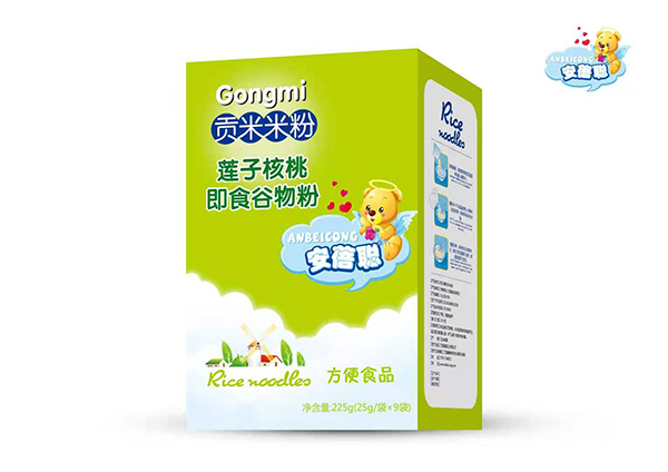 安蓓聰貢米米粉盒裝 蓮子核桃