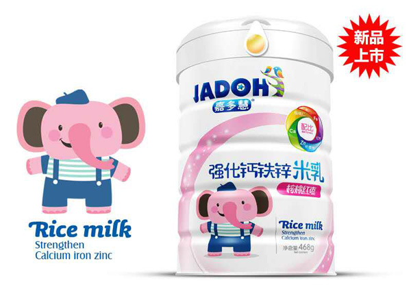 嘉多慧核桃紅棗-強化鈣鐵鋅米乳