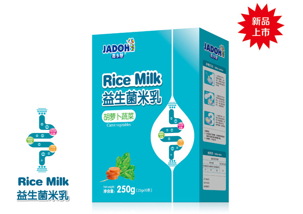 嘉多慧益生菌米乳(盒)-胡蘿卜蔬菜