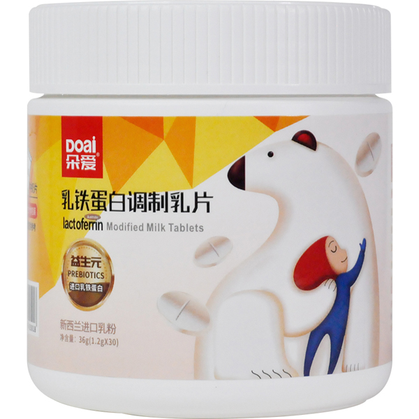 朵愛乳鐵蛋白調制乳片 36g