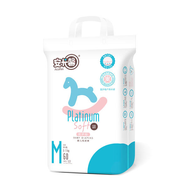 安卡馨鉑愛馨柔紙尿褲M60