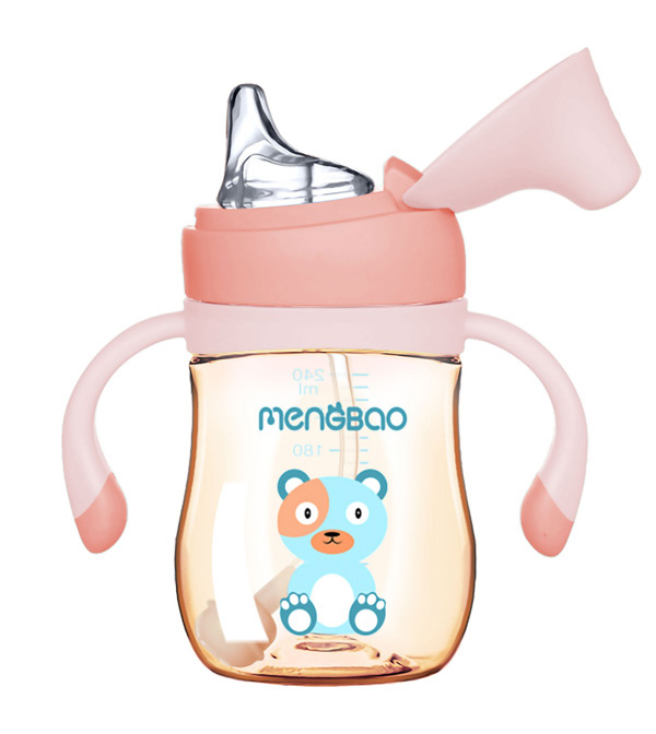 盟寶新款PPSU鴨嘴杯 粉色.jpg 盟寶新款PPSU鴨嘴杯 粉色.jpg