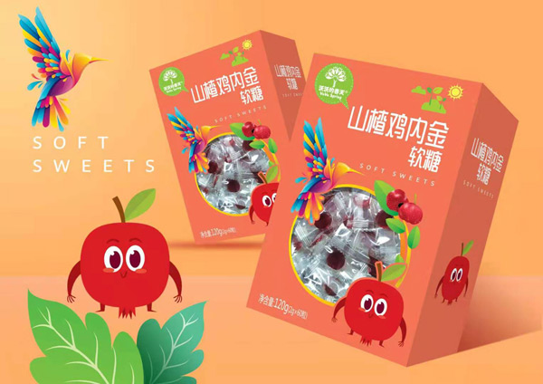 沃沃的春天山楂雞內金軟糖