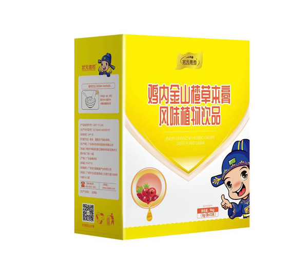 狀元搭檔雞內(nèi)金山楂草本膏風(fēng)味植物飲品豎盒