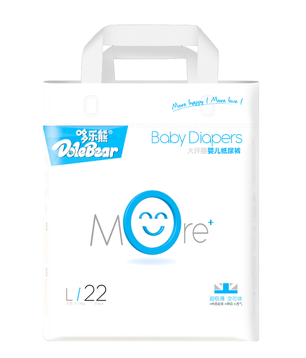 哆樂熊More系列大環(huán)腰嬰兒紙尿褲L22
