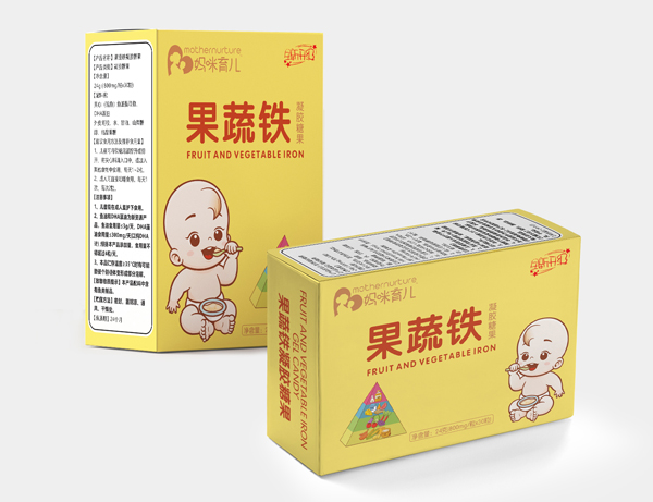 媽咪育兒果蔬鐵凝膠糖果