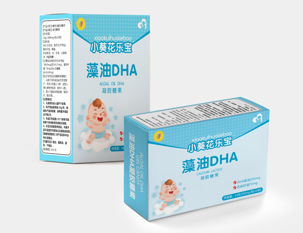 小葵花樂(lè)寶藻油DHA凝膠糖果