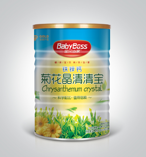 寶貝當家鈣鐵鋅菊花晶清清寶