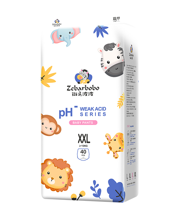 斑馬波波拉拉褲XXL40